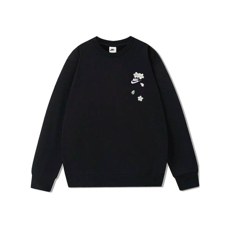 Nike Nike Sweatshirts Unisex Black Crew Neck Moderate Regular