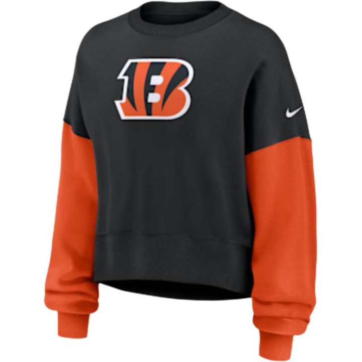 Nike Nike Cincinnati Bengals Women's Nike Nfl Pullover Crew