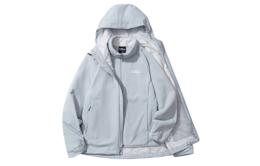 Jack Wolfskin Waterproof And Windproof Windbreaker Jacket Women's