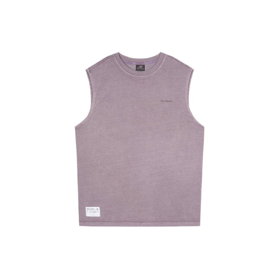 New Balance New Balance Tank Tops Unisex Dark Purple Crew Neck Moderate Straight Fit