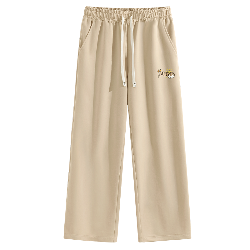 MINISO Casual Pants Unisex Moderate Straight Fit Pants