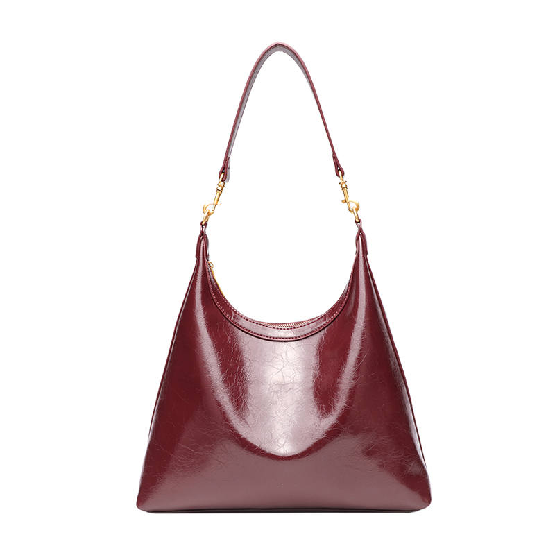 PAYOT Synthetic Leather Tote Crossbody Bag, Shoulder Bag Women's Burgundy