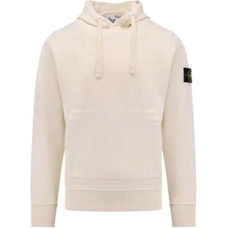 STONE ISLAND Logo Patch Drawstring Hoodie