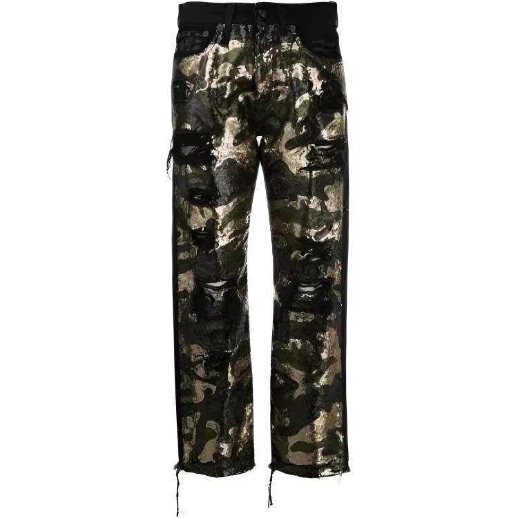 R13 Jeans Women's Multicolor Moderate Straight Fit Pants