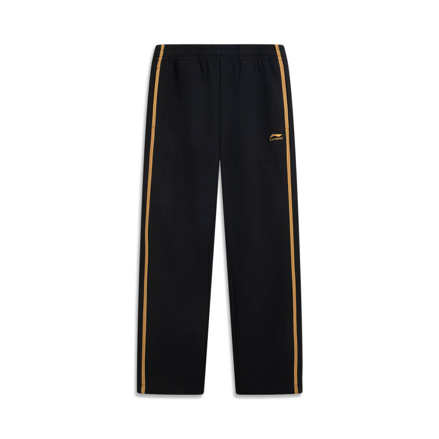 Li-Ning Li Ning Sports Life Collection Fleece Lined Thermal Loose Fit Fashion Versatile Casual Embroidery Letter Sweatpants