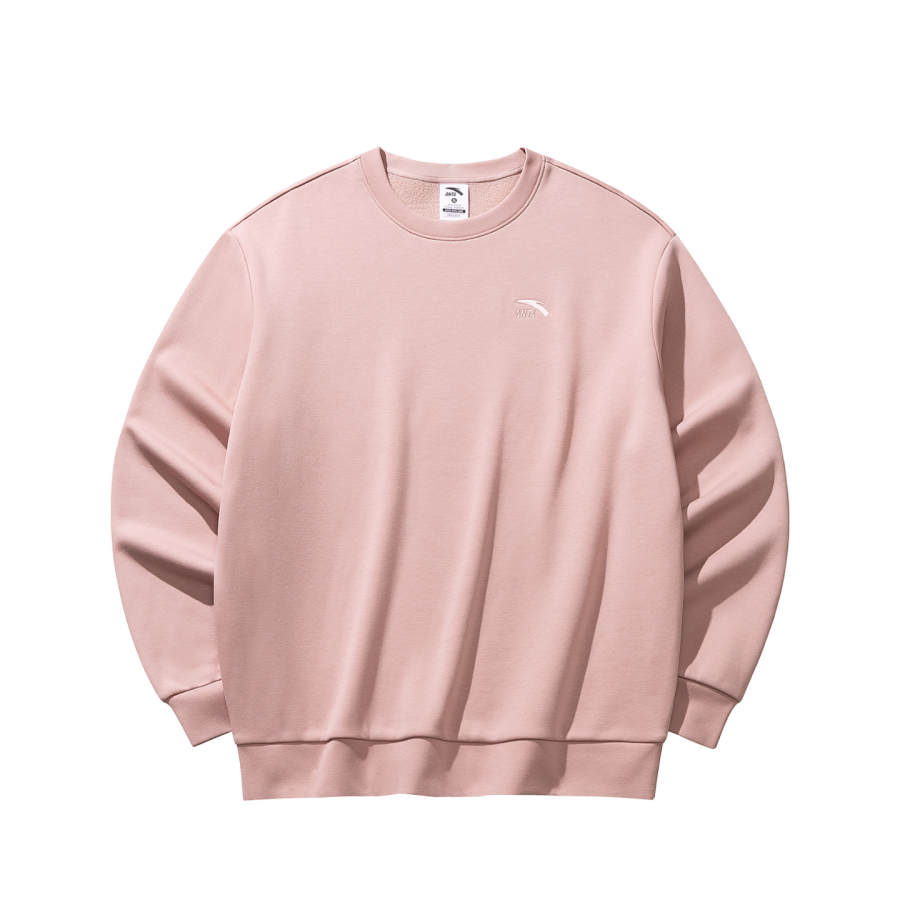 Anta Sweatshirt Men's Hibiscus Powder