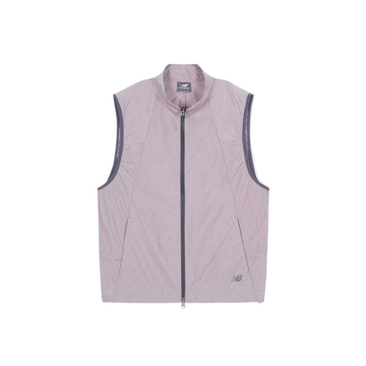 New Balance New Balance Vests Unisex Dark Purple Stand Collar Thin Other