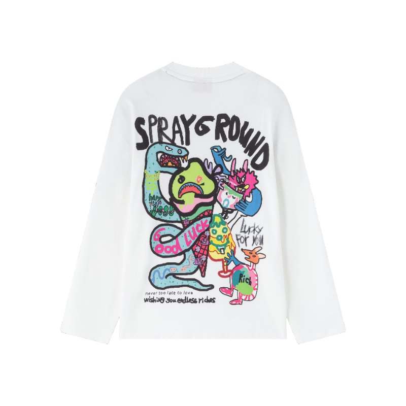 SPRAYGROUND T Shirts Unisex Crew Neck Moderate Straight Fit