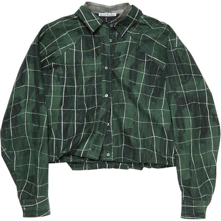 Acne Studios Acne Studios Acne Shirts Layered Checked Shirt