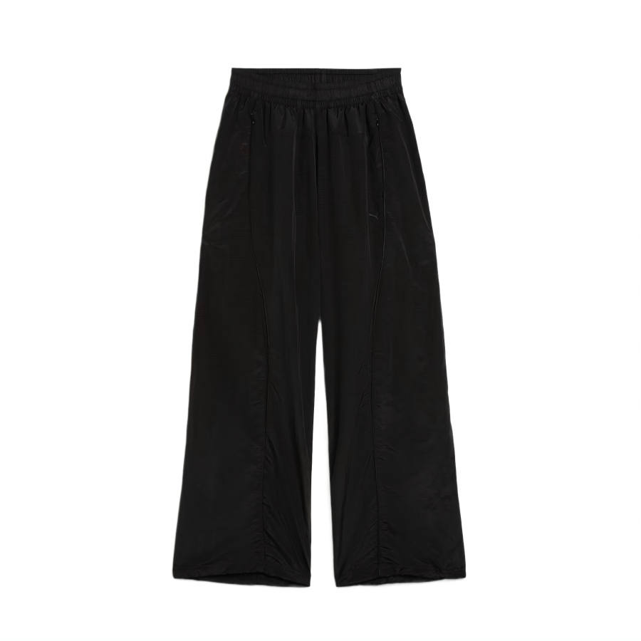 PUMA Casual Pants Men's Black Moderate Straight Fit Pants