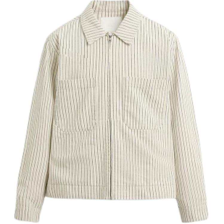 ZARA ZARA Jackets Men's White Lapel Moderate Other