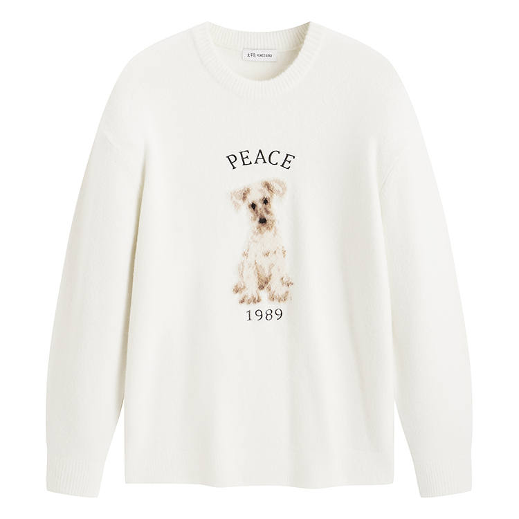 PEACEBIRD MEN Casual Sweater Unisex