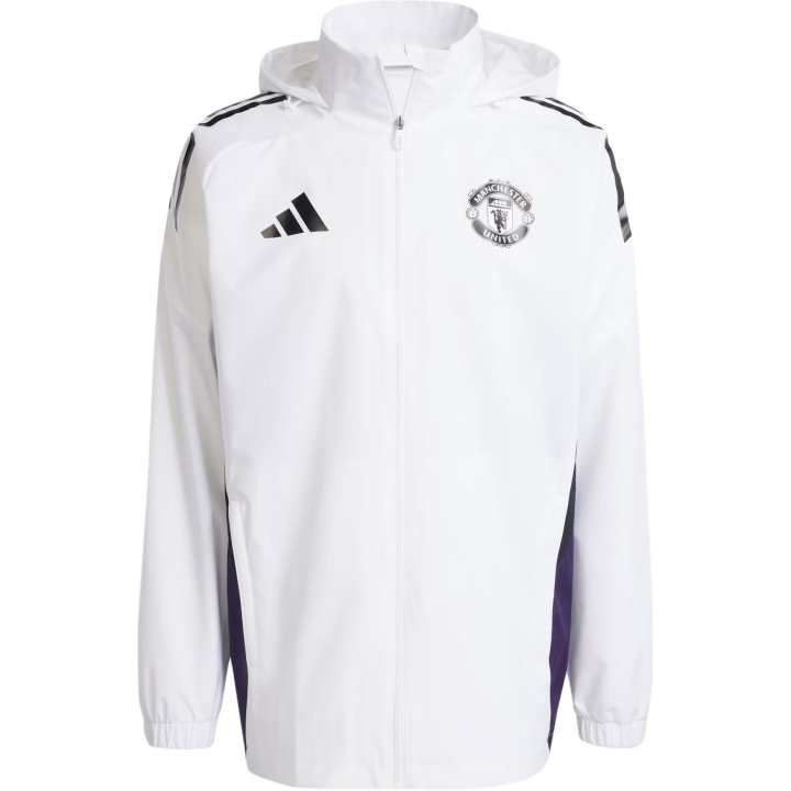 Adidas Adidas Clothing Jackets Men's White Hooded Moderate Other