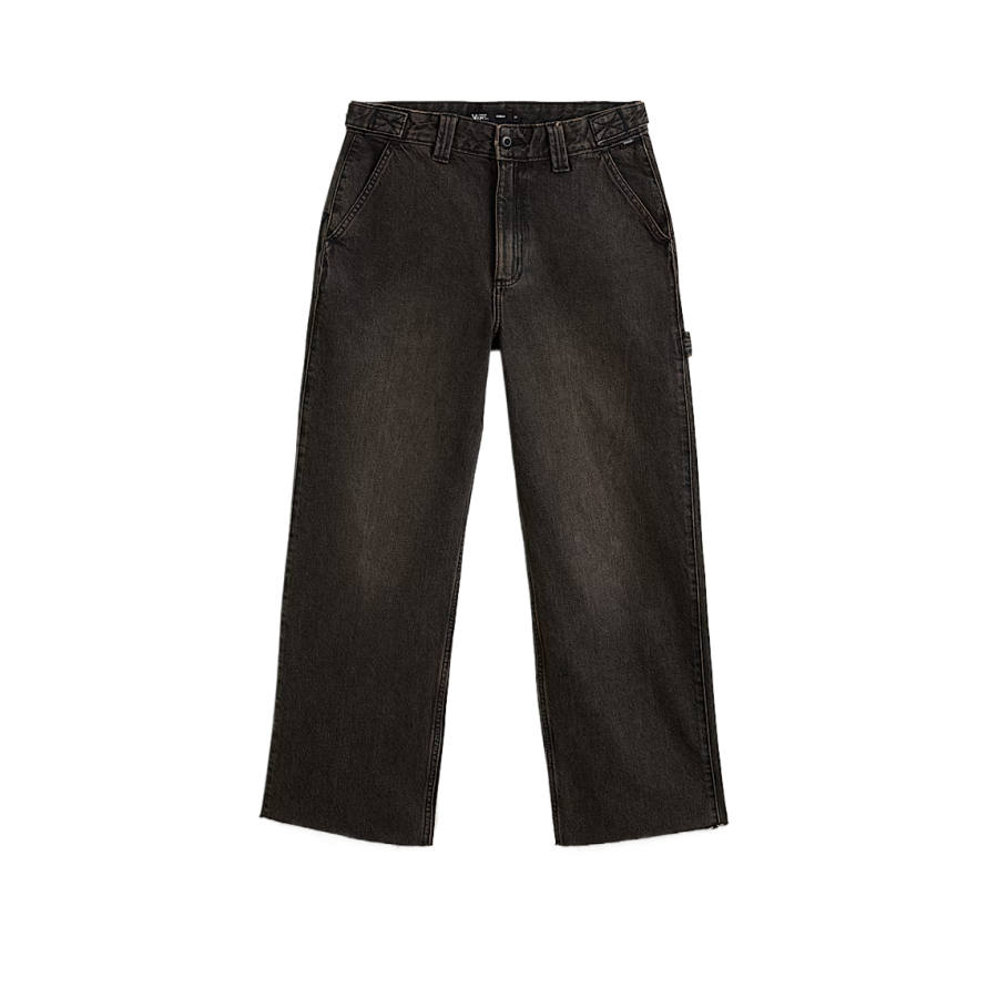Vans Jeans Women's Gray Moderate Wide Leg Pants