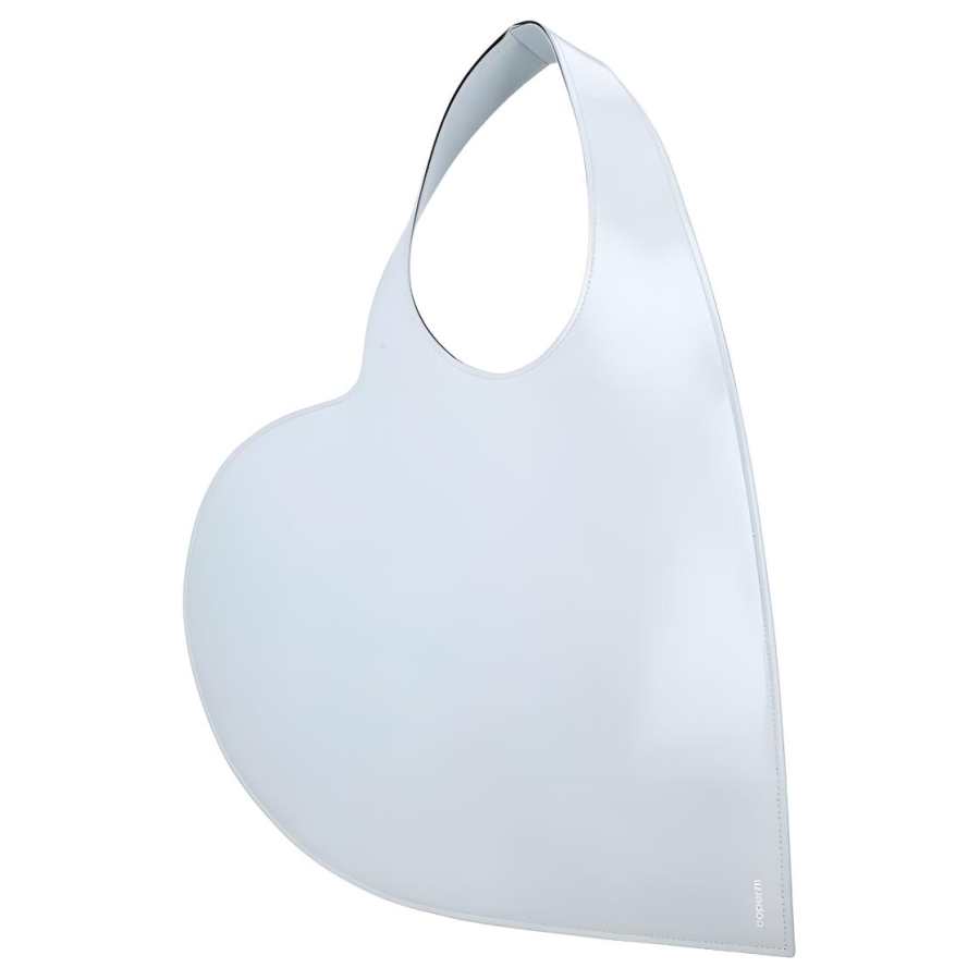 COPERNI Calfskin Heart Shaped Handbag Women's Ice Blue