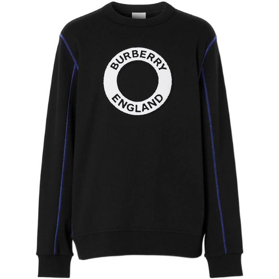 Burberry Logo Graphic Cotton Sweatshirt