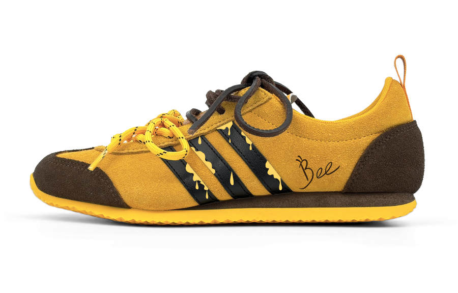 Adidas Adidas VS JOG 2.0 ''Bee Babo'' Abrasion Resistant Abrasion Resistant Low top German Army Trainers Unisex Yellow Brown
