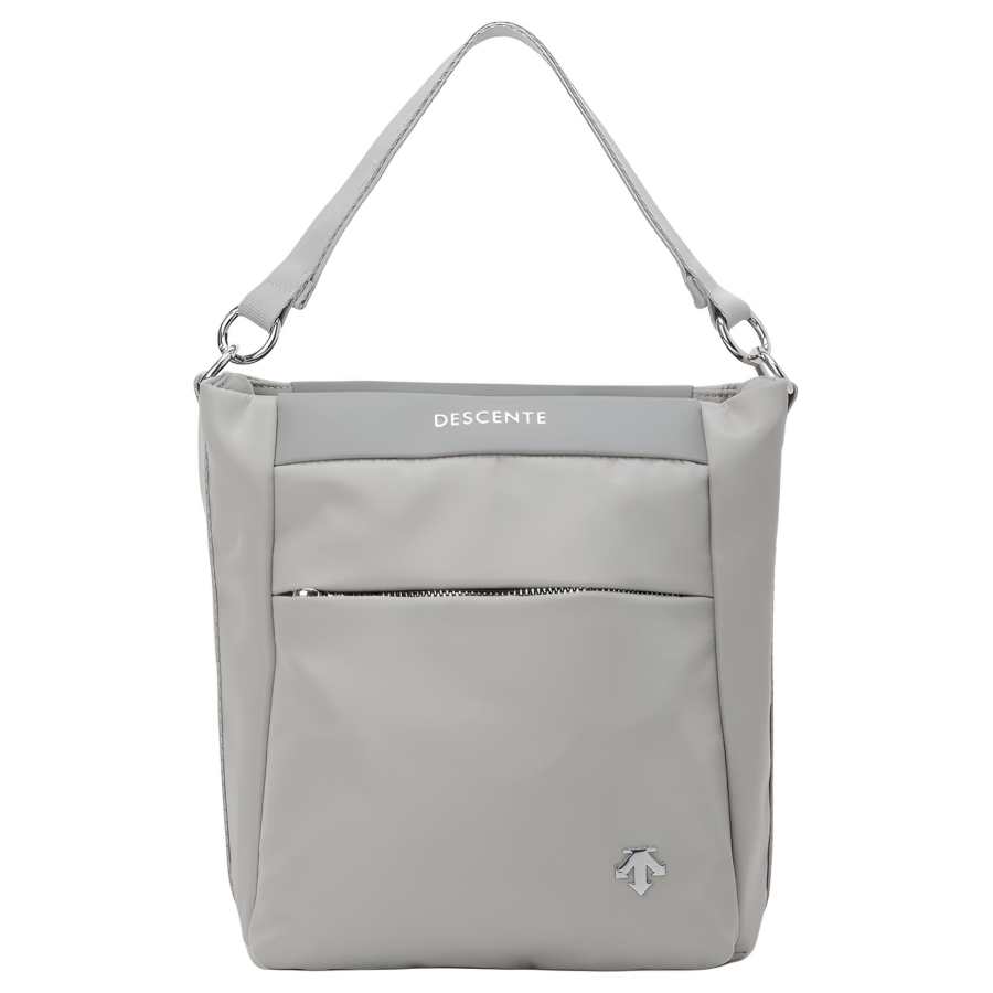 DESCENTE 5.6L Athleisure Outdoor Bags Polyester Gray Women's