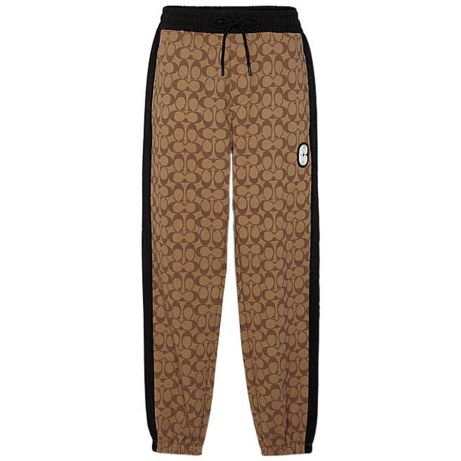 COACH FW22 Sports Pants Men's Khaki