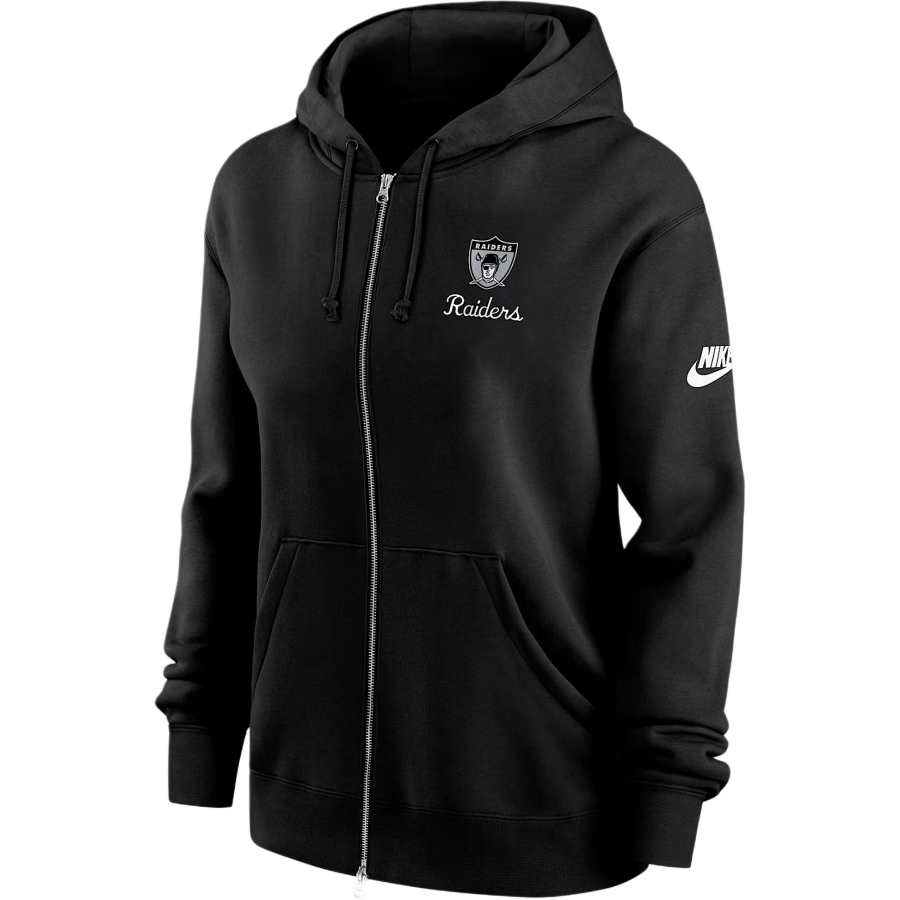 Nike Nike Las Vegas Raiders Phoenix Rewind Women's Nike Nfl Full-Zip Hoodie