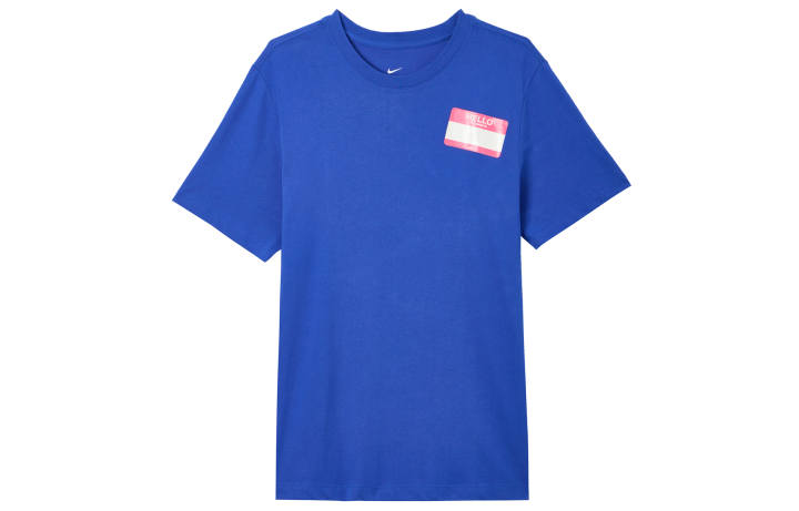 Nike Nike Drop Shoulder Sleeve T-Shirt Men's Blue