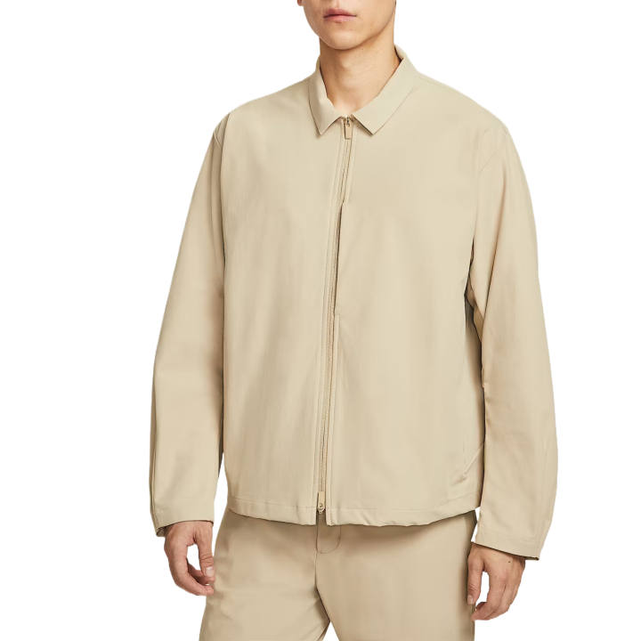 Nike Nike Dri Fit Jackets Men's Khaki Lapel Moderate Other