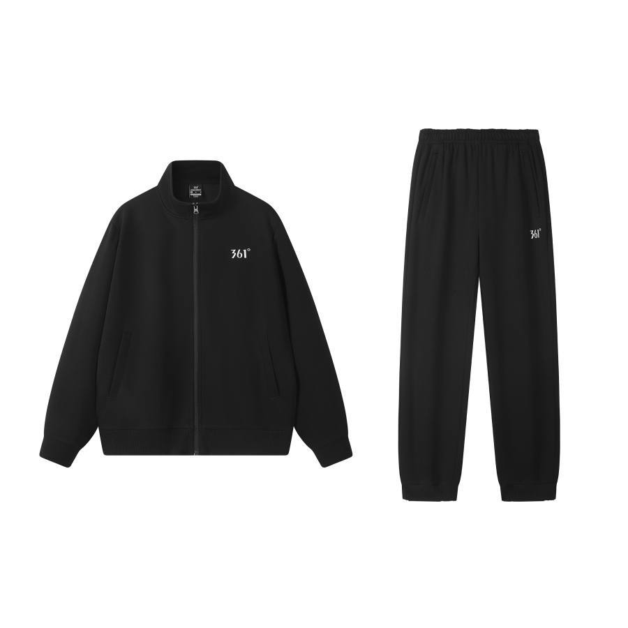 361° Casual Sportswear Unisex Stand Collar Moderate