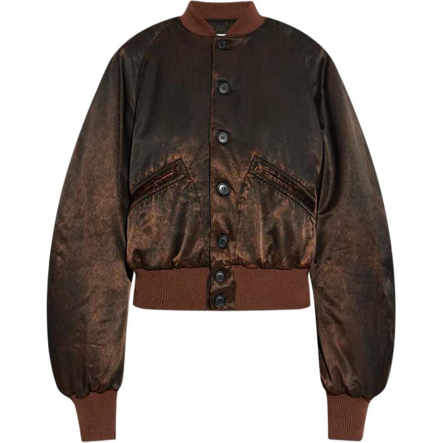 MM6 Maison Margiela Raglan Sleeved Bomber Jacket