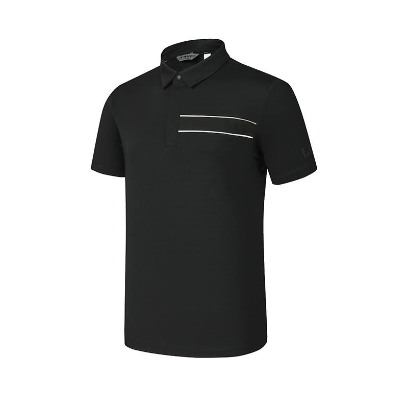 FILA Golf Polo Shirt Men's Pitch Black