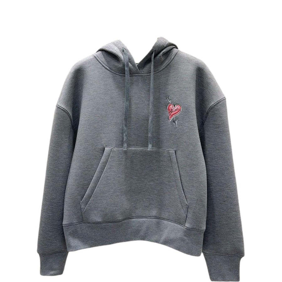 GUCCI Jersey Hooded Sweatshirt With Print