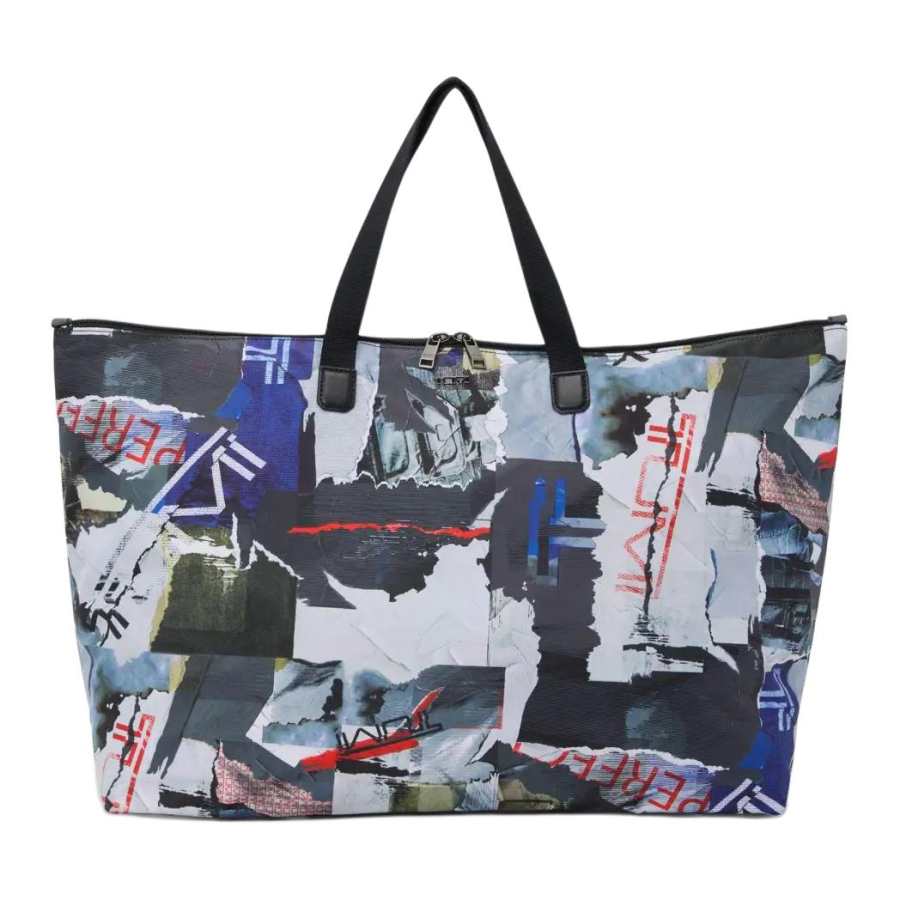 TUMI Voyageur Fabric Tote Bag, Shopping Bag, Handbag Unisex Multicolor