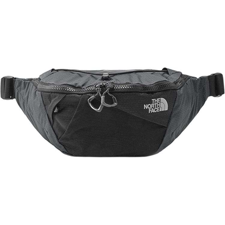 THE NORTH FACE 6L Casual Outdoor Bags Nylon Fabric Pure Black Unisex