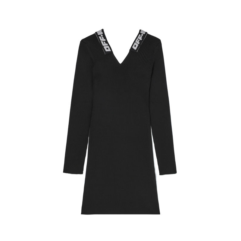 OFF-WHITE OFF WHITE Long Sleeved Dress Women's