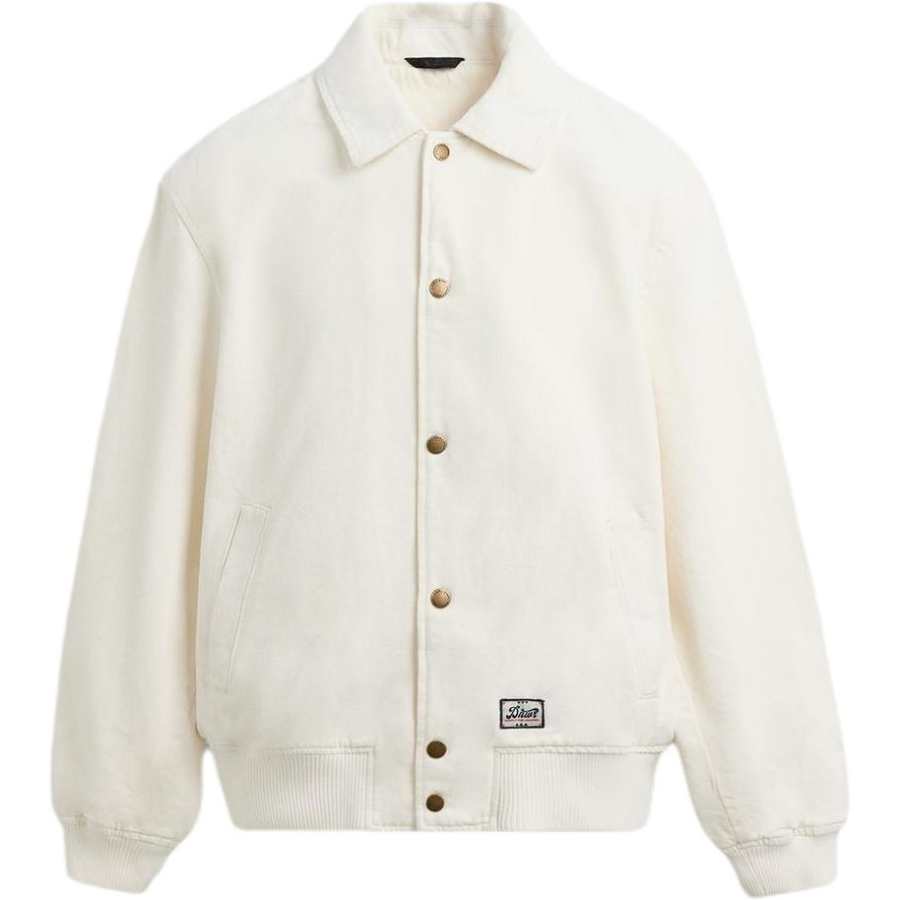 ZARA ZARA Jackets Men's White Lapel Moderate Pilot