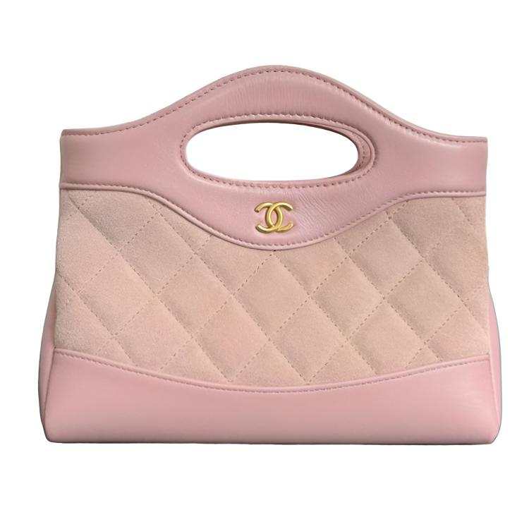 CHANEL 31Bag Sheepskin Shoulder Bag, Crossbody Bag, Handbag Women's Light Pink