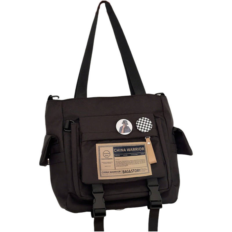 WARRIOR Warrior Oxford Shoulder Bag Regular Unisex Black