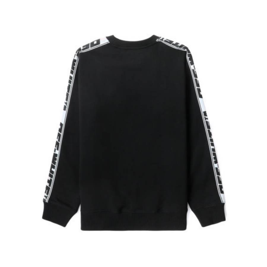 OFF-WHITE OFF WHITE Sweatshirts Unisex Black Crew Neck Moderate