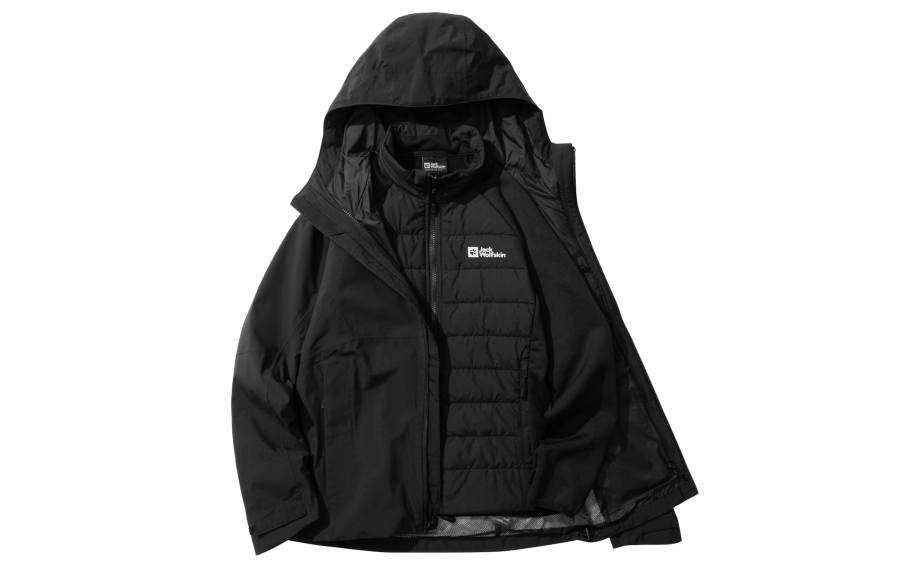 Jack Wolfskin Mountain Versatile Outdoor Hiking Waterproof, Windproof, Water Repellent, Thermal