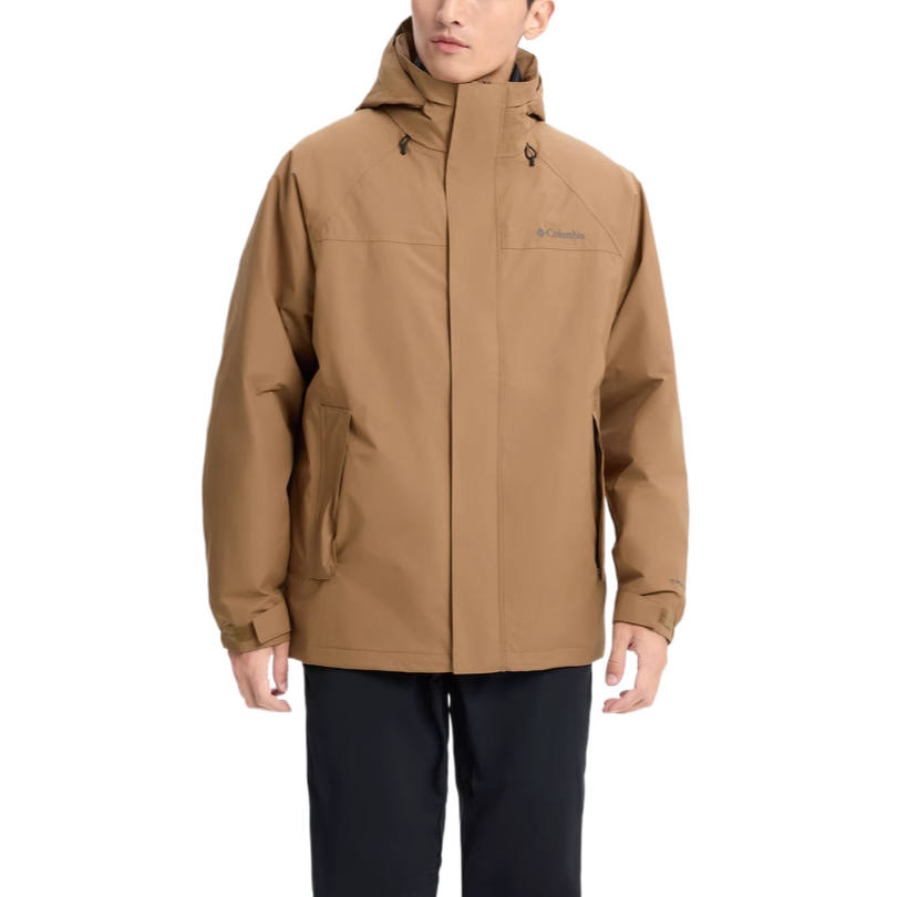 Columbia Hiking Outdoor Adventure Waterproof, Windproof, Breathable, And Thermal Windbreaker Jacket Men's