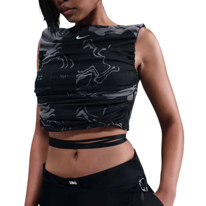 Nike Nike Swoosh Tank Tops Women's Smoke Gray/Black/Mint Foam Other