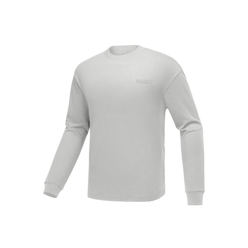 Skechers T Shirts Men's Lunar Gray 00MV Crew Neck Moderate Straight Fit