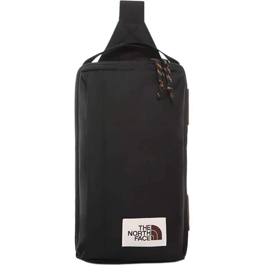 THE NORTH FACE 4.5L Sports Shoulder Bag Fanny Pack Outdoor Bag Polyester Black Unisex
