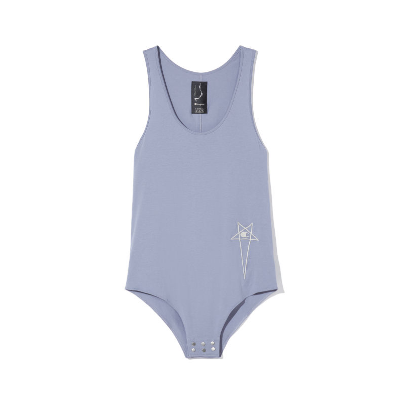 Rick Owens logo-print tank top