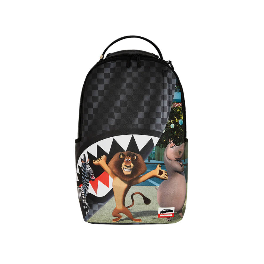 SPRAYGROUND SPRAYGROUND Madagascar, Collaboration PVC Backpack Unisex Multicolor