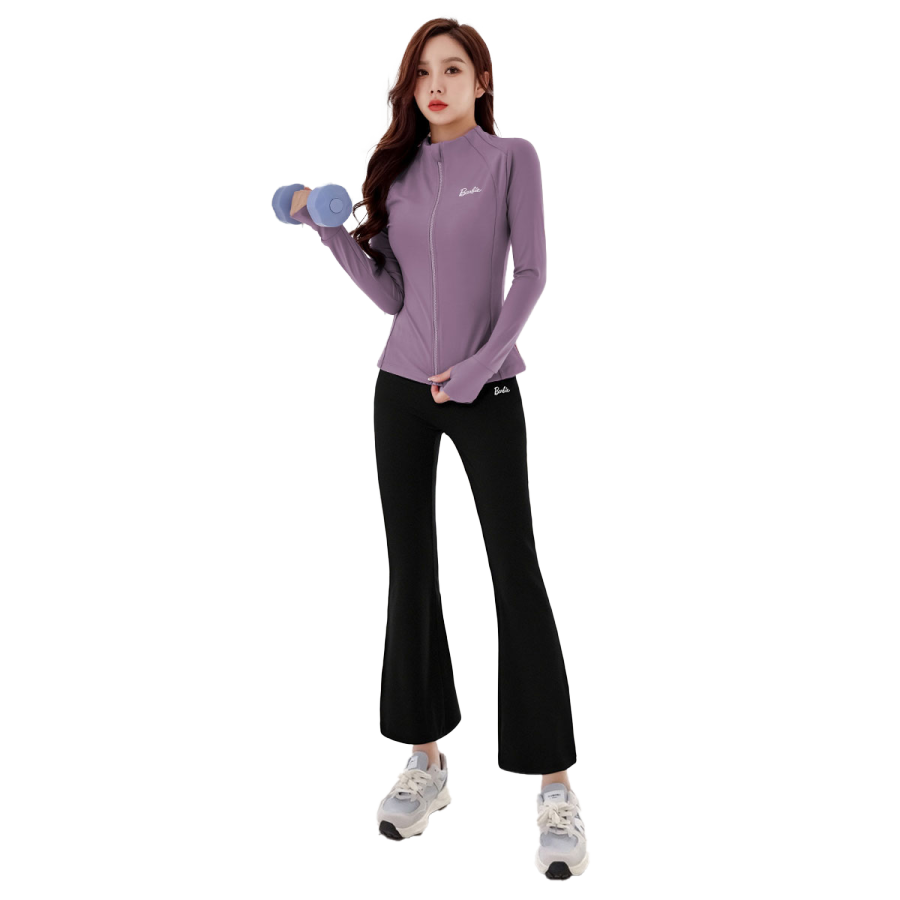 Barbie Fitness Sets Women's Half Turtleneck Moderate