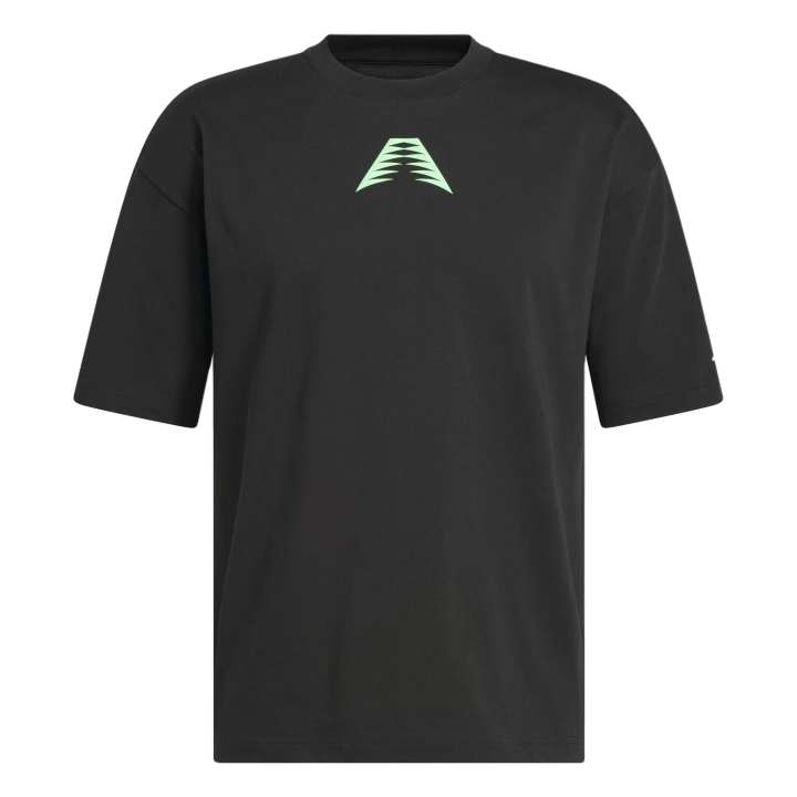 Adidas Adidas x ANTHONY EDWARDS BELIEVE THAT T Shirt Men's Black/Magic Lime Green