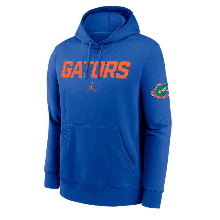 Jordan Jordan Detroit Lions Rewind Club Logo Men's Jordan Nfl Pullover Hoodie