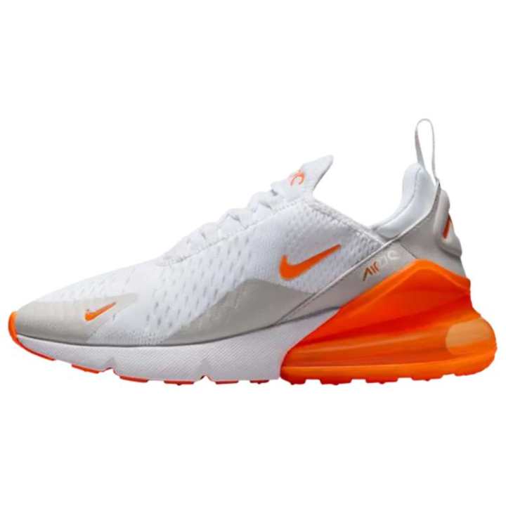 Nike Nike Air Max 270 Running Shoes Women's White Orange