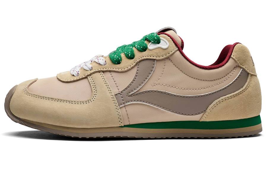 Kappa Travelogue, Back to Back Abrasion Resistant Abrasion Resistant Low top Casual Shoes Women's Gray Khaki