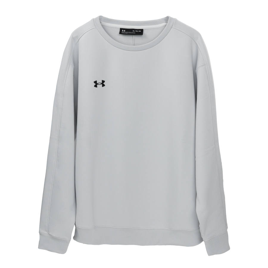 Under Armour Sweatshirts Men's Light Gray Crew Neck Moderate